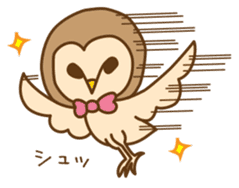 barn owl sticker #2781028