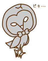 barn owl sticker #2781032