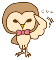 barn owl sticker #2781033