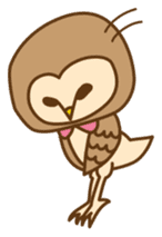 barn owl sticker #2781035