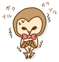 barn owl sticker #2781037