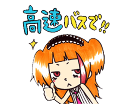 Visual-kei fun Girl sticker #2781052