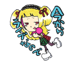 Visual-kei fun Girl sticker #2781064
