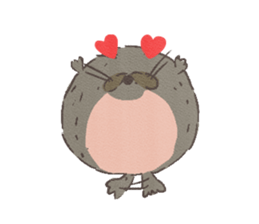 Pan : the fat seal sticker #2781979