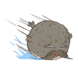 Pan : the fat seal sticker #2781994