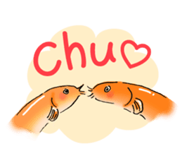 Golden Dojo Loach Sticker sticker #2782848