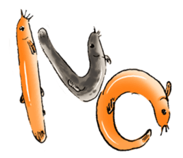 Golden Dojo Loach Sticker sticker #2782857