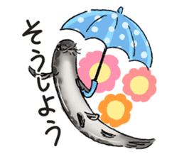 Golden Dojo Loach Sticker sticker #2782864