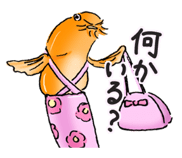 Golden Dojo Loach Sticker sticker #2782871