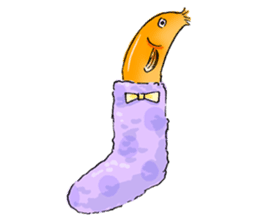 Golden Dojo Loach Sticker sticker #2782876