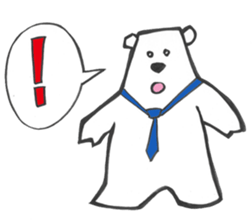 father of white bear sticker #2782969