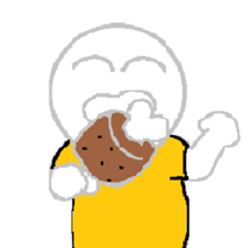 The Invisible Man appears sticker #2783015