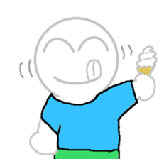 The Invisible Man appears sticker #2783020