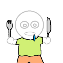 The Invisible Man appears sticker #2783039