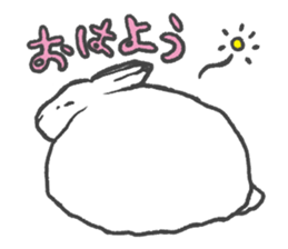 Arctic hare mainly sticker #2783698