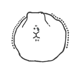 Arctic hare mainly sticker #2783700