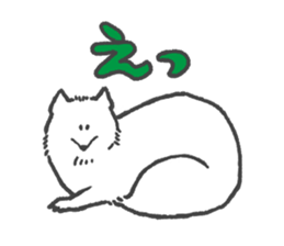 Arctic hare mainly sticker #2783706