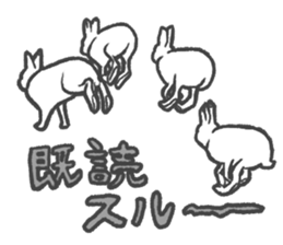 Arctic hare mainly sticker #2783720