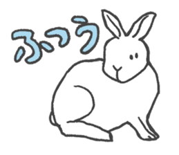 Arctic hare mainly sticker #2783721