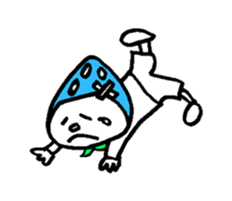 strawberry head sticker #2783871