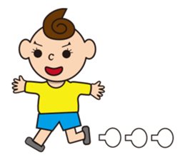 Kan-chan and pleasant people sticker #2783903