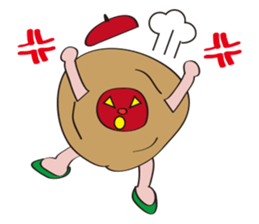 Kan-chan and pleasant people sticker #2783917