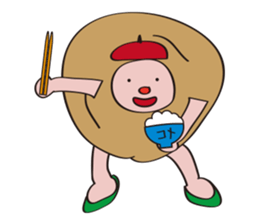 Kan-chan and pleasant people sticker #2783922