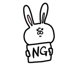 HANA-chan the rabbit sticker #2783966