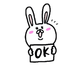 HANA-chan the rabbit sticker #2783967