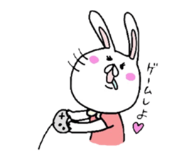 HANA-chan the rabbit sticker #2783982