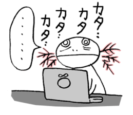 Mr. Uota of a salamander sticker #2784297