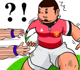 Rugby Player Koh-chan sticker #2784787