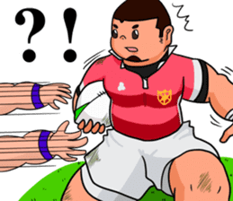 Rugby Player Koh-chan sticker #2784787