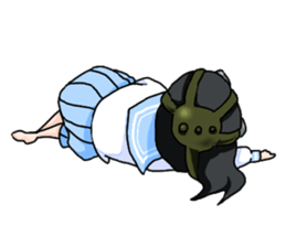 Sailor Gasmask sticker #2785019