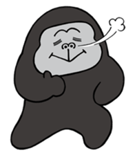 Gorilla family sticker #2785255