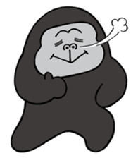 Gorilla family sticker #2785255