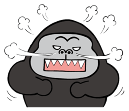 Gorilla family sticker #2785278