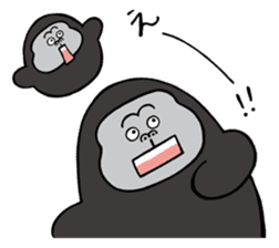 Gorilla family sticker #2785279