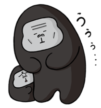 Gorilla family sticker #2785281