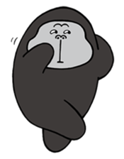Gorilla family sticker #2785282