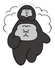 Gorilla family sticker #2785284