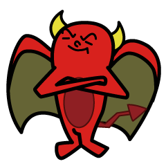 Red Little Devil RockStar