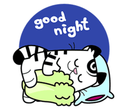 Niko: A Cute White Tiger sticker #2785420