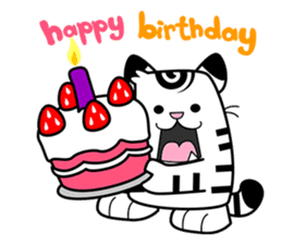 Niko: A Cute White Tiger sticker #2785421