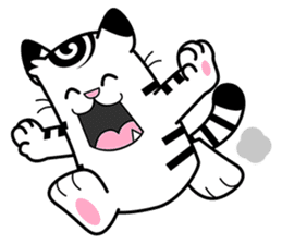 Niko: A Cute White Tiger sticker #2785427