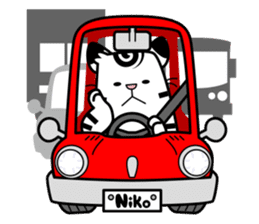 Niko: A Cute White Tiger sticker #2785429
