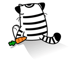 Niko: A Cute White Tiger sticker #2785432