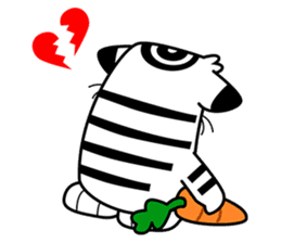 Niko: A Cute White Tiger sticker #2785439