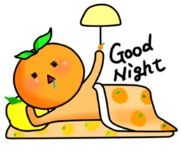 Ms. mandarin orange sticker #2785656