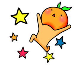Ms. mandarin orange sticker #2785661
